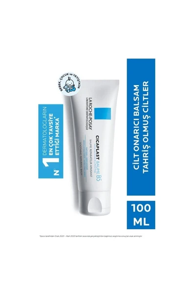 La Roche Posay Cicaplast Baume B5 100 ml Kuru Ve Tahriş Olmuş Ciltler Için Onarıcı Bakım Kremi 3337872413018 ürün görseli 1