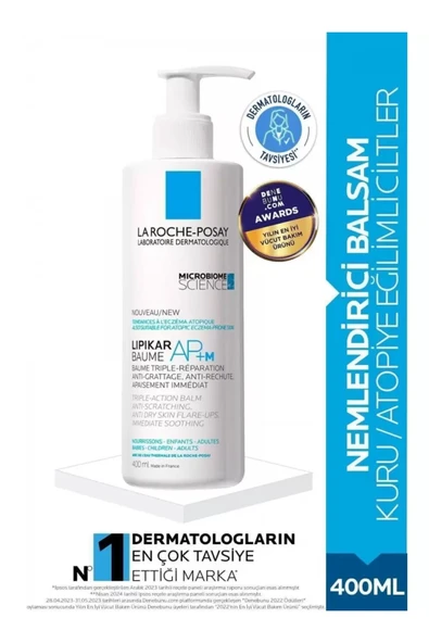 La Roche Posay Lipikar Baume AP+M 400 ml ürün görseli 1