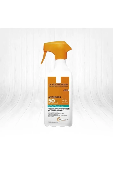 La Roche Posay Anthelios Family Spray Vücut Güneş Kremi 300 Ml yüz ve vücudu için çok yüksek UVA/UVB koruması ürün görseli 1