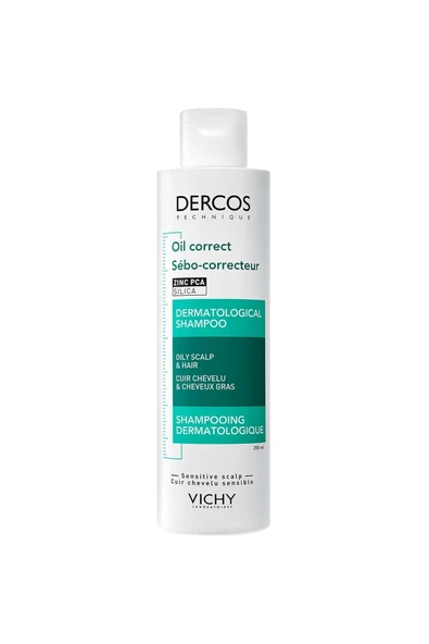 AyrStore Dercos Oil Correct Aşırı Yağlanma Karşıtı Şampuan 200 ml ürün görseli 1
