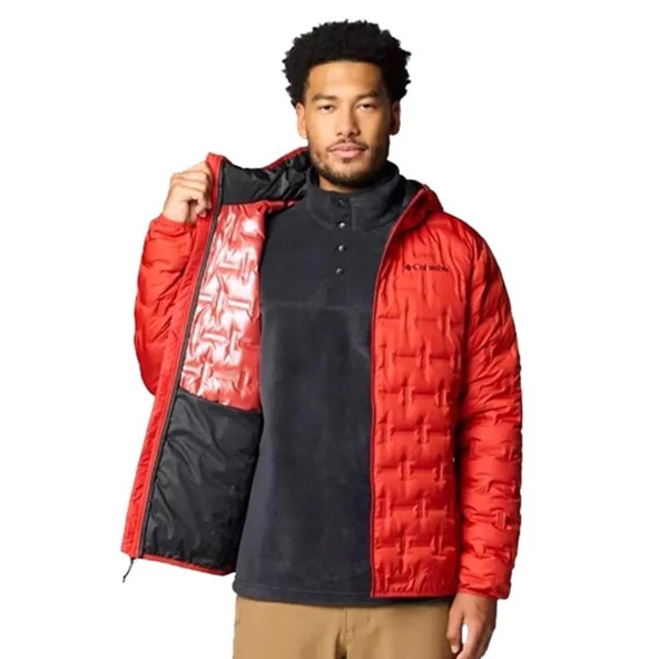 Columbia Delta Ridge Down Hooded Erkek Mont - Resim 3