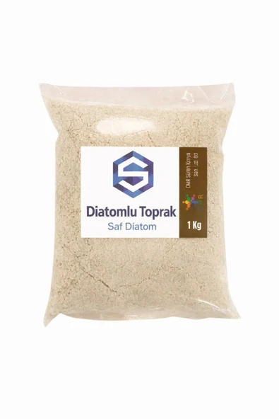 Diatomlu Toprak Saf Diatom Pudra Haşere Karşıtı Bit, Pire, Tahta Kurusu İçin Toprak 1 Kg ürün görseli 1