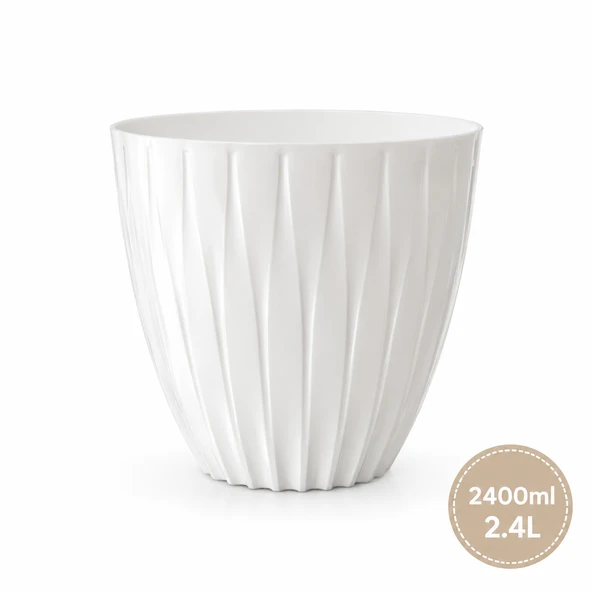 TİTİZ SAKSI VERDA 2400ML ürün görseli 1