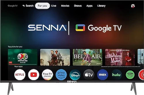 SENNA 55UQ9500F 4K ULTRA HD 55"140 EKRAN UYDU ALICILI GOOGLE SMART QLED TV ürün görseli 1