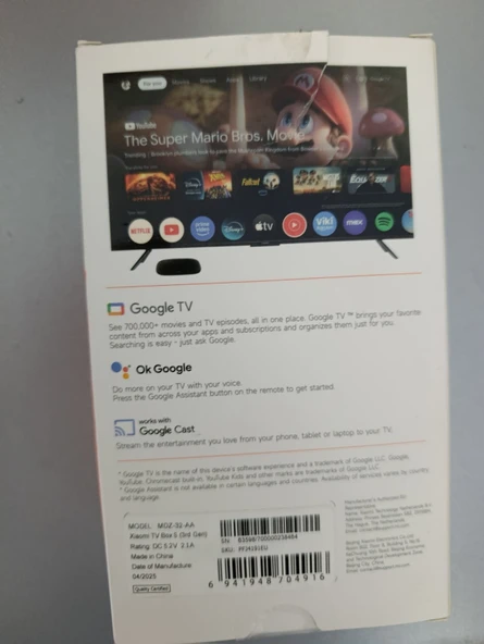 Xiaomi TV Box S 3rd Gen. - Outlet Ürün - Resim 2