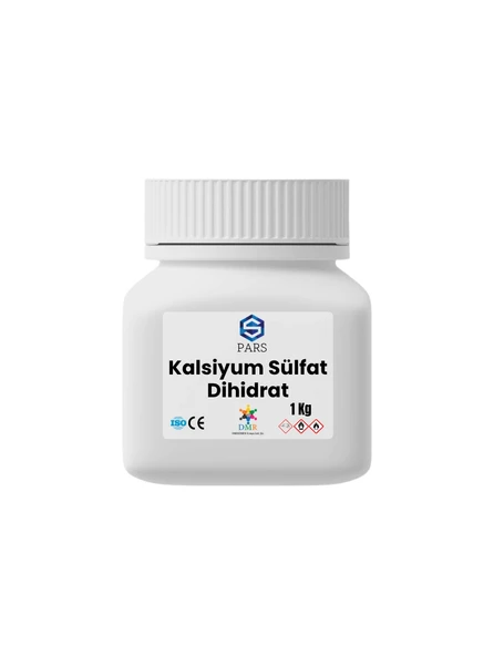 Kalsiyum Sülfat Dihidrat 1 Kg ürün görseli 1