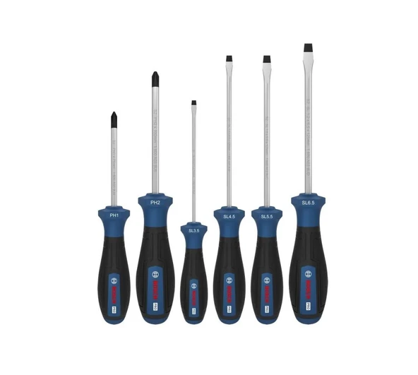 Bosch Tornavida Seti 6 Parça - Resim 2