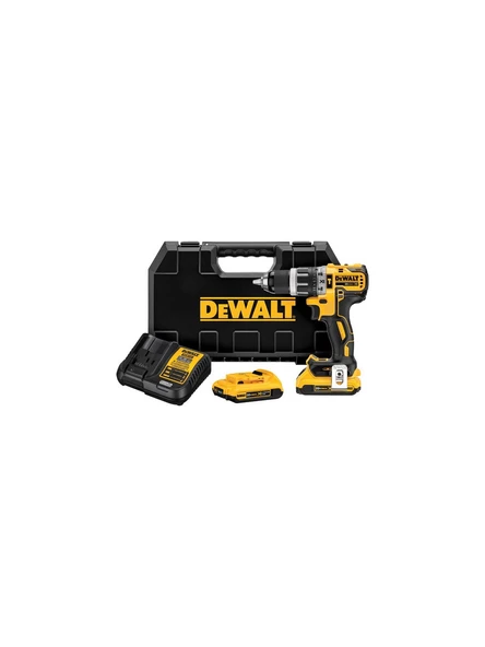 Dewalt DCD796D2 18 V Çift Akülü 2 Ah Darbeli Matkap ürün görseli 1