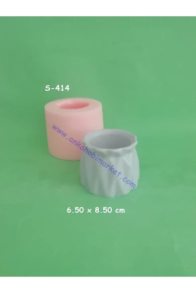 Çuval Saksı Silikon Kalıp ürün görseli 1