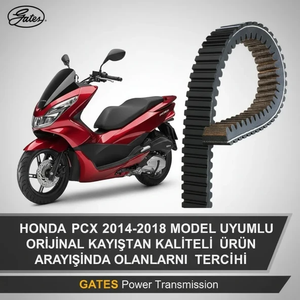 Honda Pcx (843x23) 2014-2018 (Oem23100-K36-J01) Fransa Üretim Powerlink ürün görseli 1
