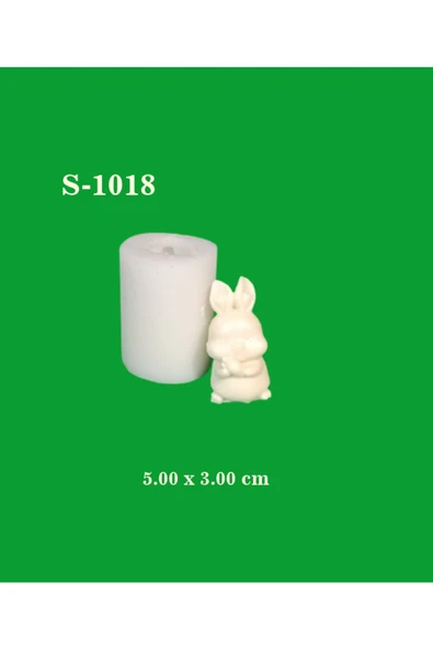 Havuçlu Tavşan Silikon Kalıp (S1018) ürün görseli 1