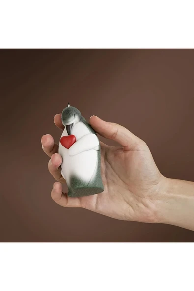 Penguen Mum Silikon Kalıp (S870) - Resim 3