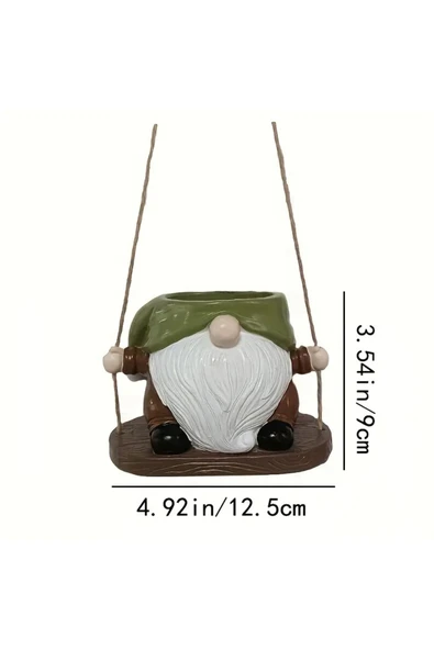 Sallanan Noel Baba Saksı Silikon Kalıp (S899) - Resim 2