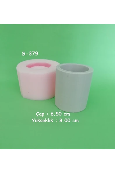 Silindir Saksı Silikon Kalıp ürün görseli 1