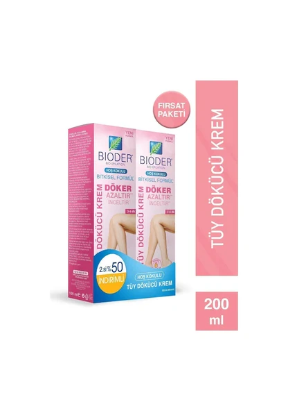 Bioder Tüy Dökücü Krem Bio-Epilation Kadınlar için 100 ml 2 Adet ürün görseli 1