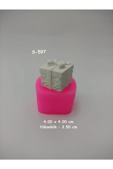 Hediye Paketi Silikon Kalıp ürün görseli 1