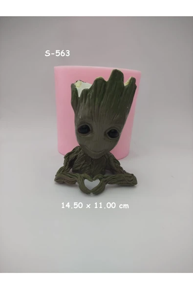 Groot Saksı No: 3 Silikon Kalıp ürün görseli 1
