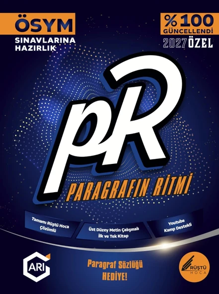 Rüştü Hoca 2027 Paragrafın Ritmi Ösym Sınavlarına Hazırlık ürün görseli 1