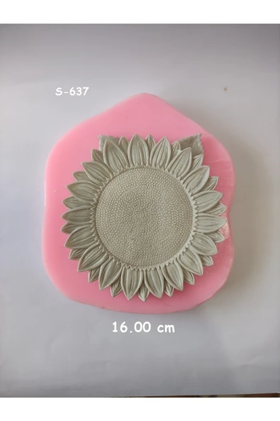 Çiçek Tabanlık Silikon Kalıp ürün görseli 1