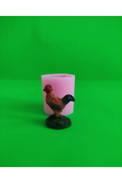 Mini Horoz Silikon Kalıp - Resim 2