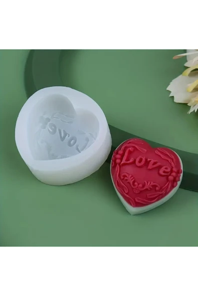 Love Kalp Silikon Kalıp (S769) ürün görseli 1
