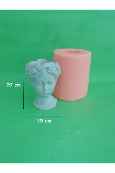 Helen Saksı (20 Cm) Silikon Kalıp ürün görseli 1