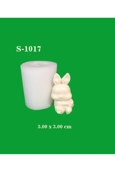 Testili Tavşan Silikon Kalıp (S1017) ürün görseli 1