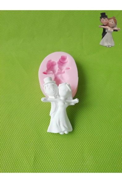 Gelin Damat Silikon Kalıp ürün görseli 1