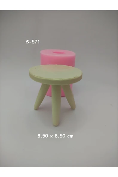 Ayaklı Saksı Altlığı (BÜYÜK) Silikon Kalıp ürün görseli 1