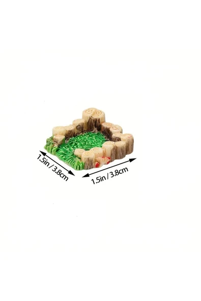 Mini Bahçe Çimi Silikon Kalıp (S777) - Resim 2