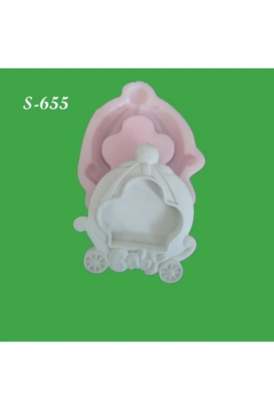 Bebek Arabası Çerçeve Silikon Kalıp (S655) ürün görseli 1