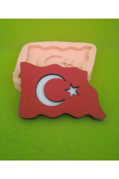 Bayrak Silikon Kalıp ürün görseli 1