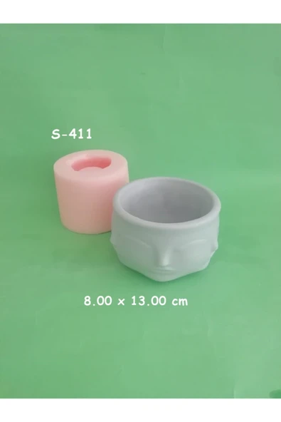Binbir Surat Saksı No:2 Silikon Kalıp ürün görseli 1