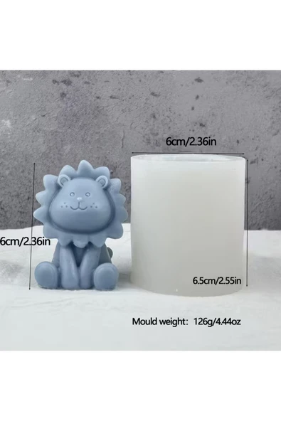 Aslan 3d Silikon Kalıp (S973) ürün görseli 1