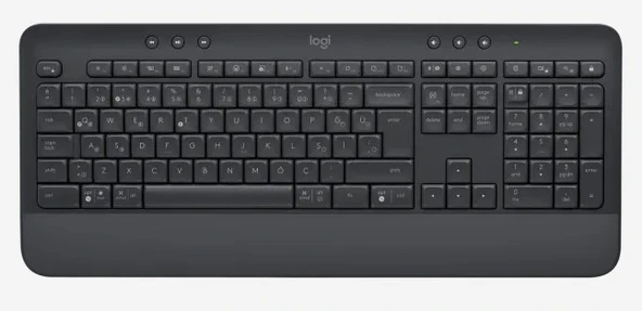 LOGITECH K650 SIGNATURE KABLOSUZ KLAVYE GRAFIT 920-010919 ürün görseli 1