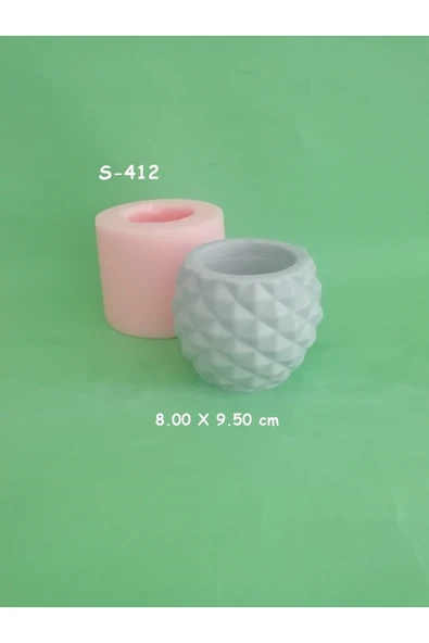 Ananas Saksı Silikon Kalıp ürün görseli 1