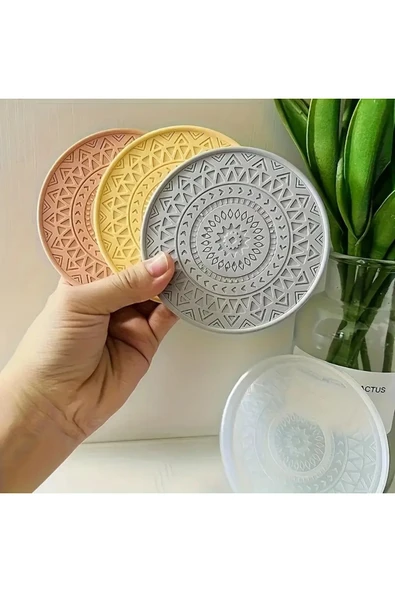 Mandala Silikon Kalıp (S944) - Resim 4