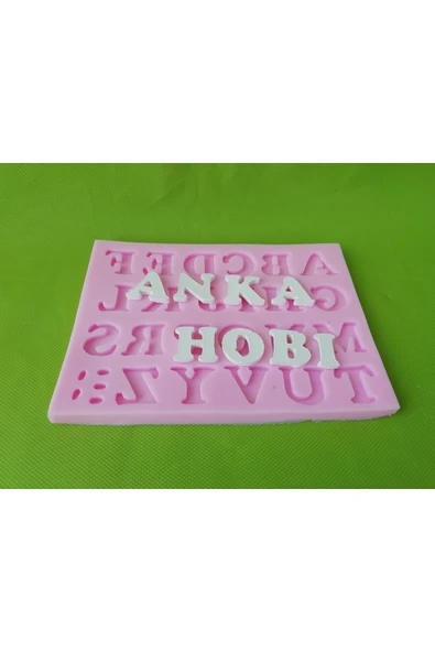 Alfabe Harf 2,5 Cm Silikon Kalıp ürün görseli 1