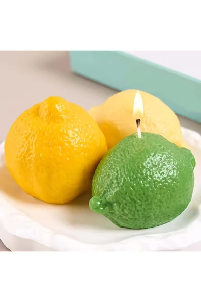 Dikey Limon Mum Silikon Kalıp (S953) - Resim 2