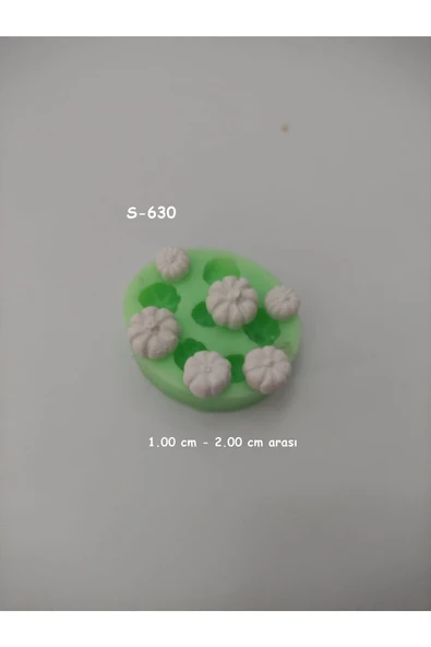 6 Lı Mini Balkabağı Silikon Kalıp ürün görseli 1
