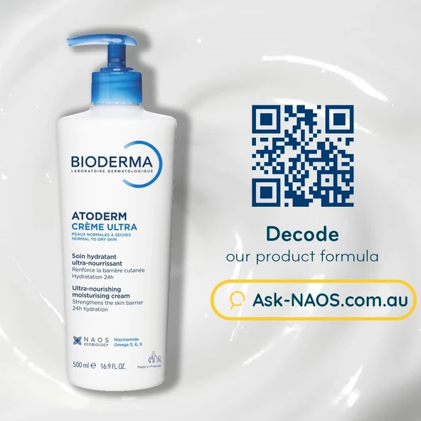 Bioderma Atoderm Ultra Nemlendirici Krem 500 ml ürün görseli 1
