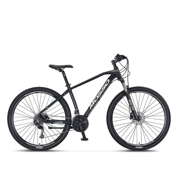 Mosso Black Edition 27 Jant 16K H.Disk 12 Vites Dağ Bisikleti Mat Siyah Chrome ürün görseli 1