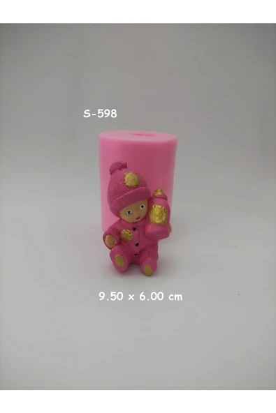 Emzikli Bebek Silikon Kalıp ürün görseli 1
