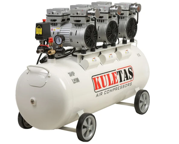 Kuletaş Hava Kompresörü Sessiz 100 LT 220 V - Resim 2