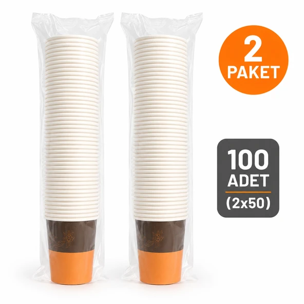 KARTON BARDAK 50Lİ ürün görseli 1