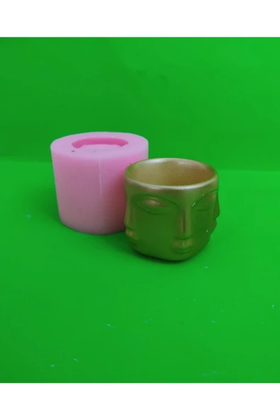 Mini Binbir Surat Saksı Silikon Kalıp ürün görseli 1
