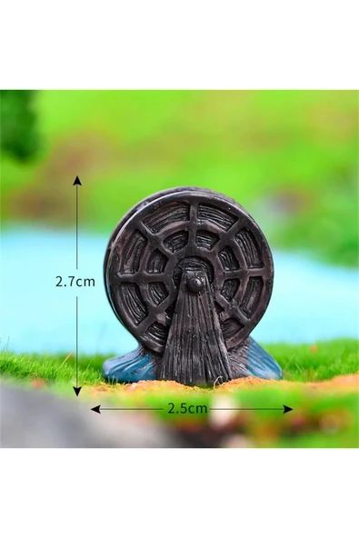 Mini Su Çarkı Silikon Kalıp (S781) - Resim 2