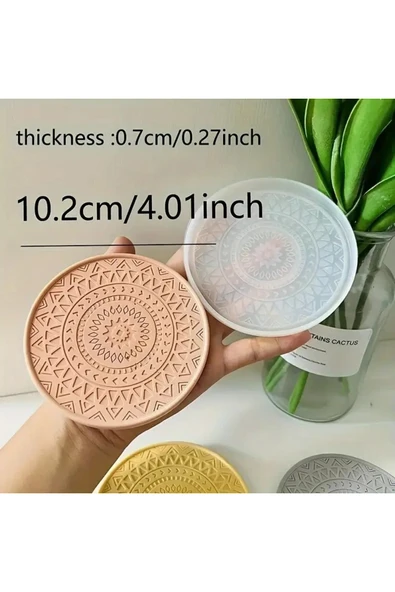 Mandala Silikon Kalıp (S944) - Resim 3