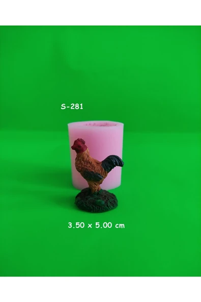 Mini Horoz Silikon Kalıp ürün görseli 1