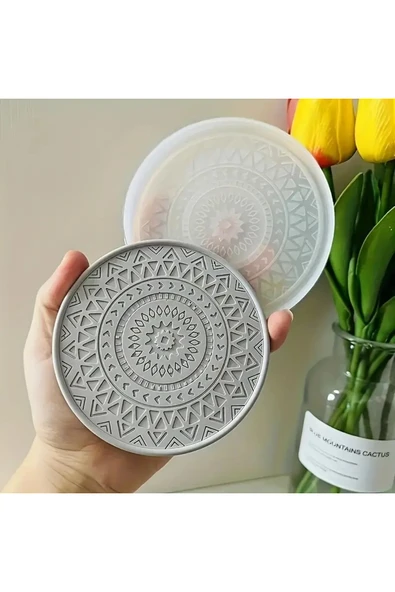 Mandala Silikon Kalıp (S944) ürün görseli 1
